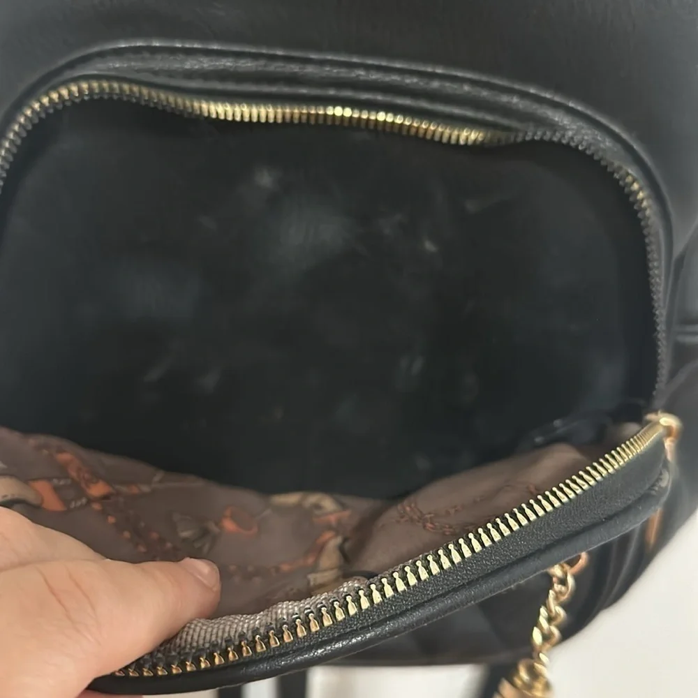 Black Mini Backpack